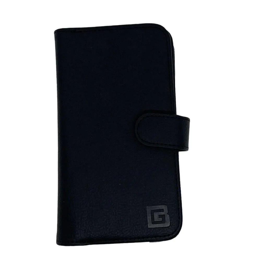 NEW Magnetic Flip Leather Detachable Wallet Case for Samsung S8 Plus - Black